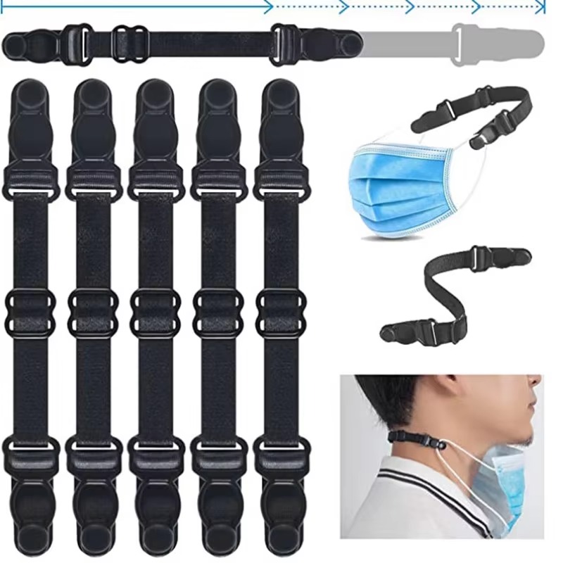Mask Ear Saver Strap - 5 adet ayarlanabilir maske uzatma bandaj